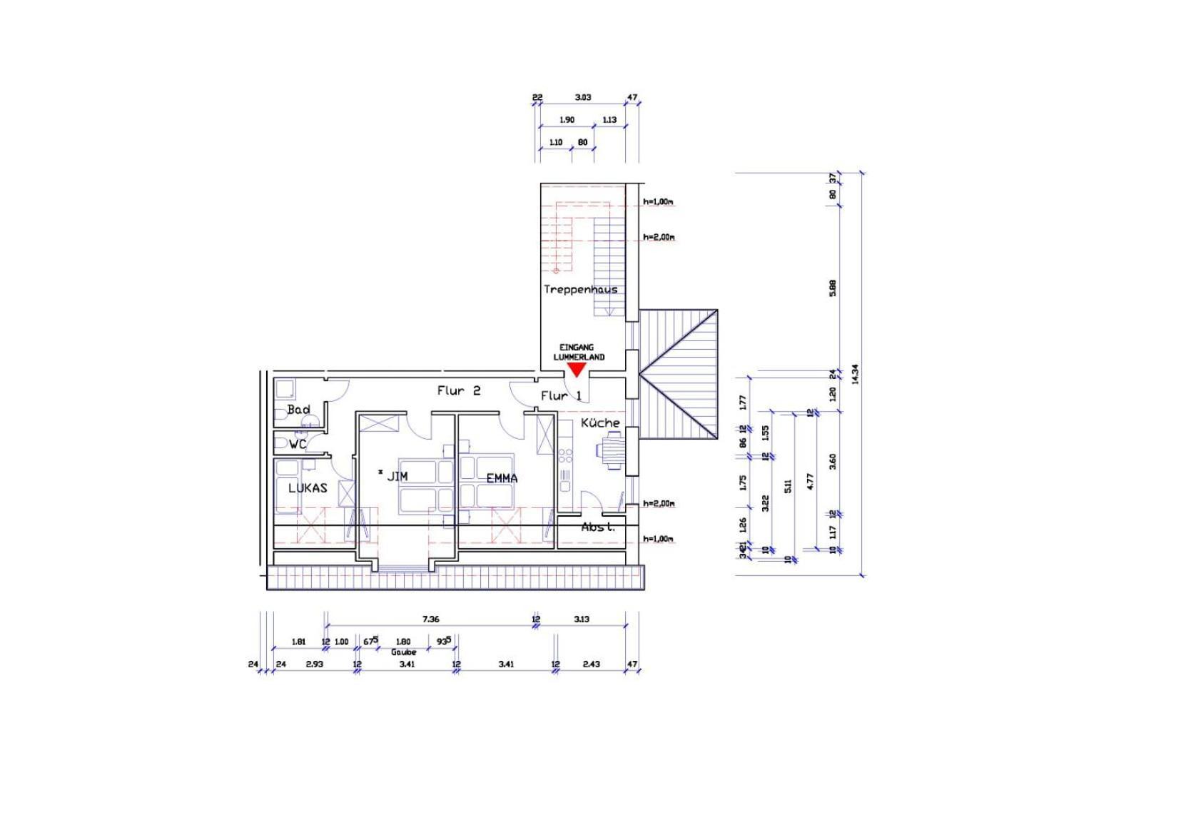 Zimmer Lummerland Brunsbuttel Ngoại thất bức ảnh